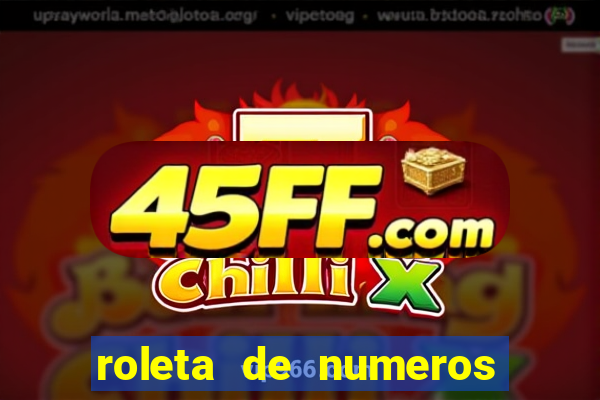 roleta de numeros 1 a 100